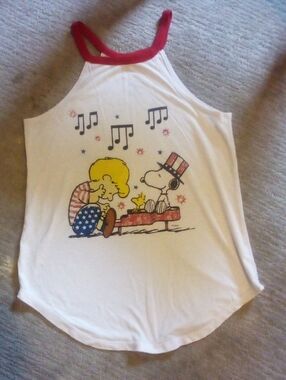 1976 Peanuts Schrodinger Plays Piano With Woodstock & Snoopy rare EUC